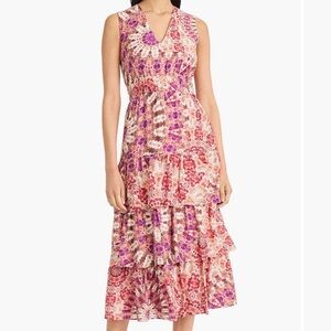 The Good Journey Tiered Maxi Dress size 12